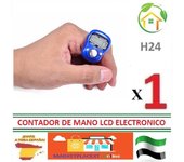 Contador de Mano Electronico, Mini contador Digital electrónico portátil LCD, anillo de mano para Dedo de Golf, herramienta de relajación de descompresión de Color Verde DESDE ESPAÑA MARKETPLACEXT H24