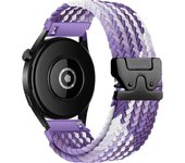Braided Loop for Ticwatch pro X Band Parachute buckle Nylon Elastic Bracelets for ticwatch E3/E2/E/GTH/pro3/pro3 lite Watch