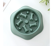 Dog Slow Feeder Non-choking Pet Bowl Anti Slip and Large Capacity for Dog and Cat Anxiety Relief Slow Food Feeding Pet Supply