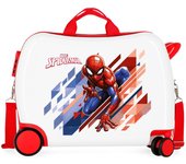 Marvel Spiderman Maleta Correpasillos ABS Rígida Spiderman Geo Rojo