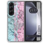 Funda Silicona para Samsung Galaxy Z Fold 5 5G diseño Mármol 08 Dibujos