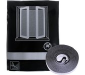TODOBIEN STORE - Malla Mosquitera para Ventanas con Rollos De Cintas Autoadhesivas,Mosquiteras Ventana,Protectora de Insectos para Ventana