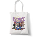 Kawaii Bratz Letter Women Bag Shopping Canvas Aesthetics Tote Bag Casual Large-capacity Ulzzang Harajuku Funny Y2k Shoulder Bags