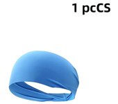 10PCS-1 Sports Sweatband Breathable Absorbent Headband Ultra-Thin Sweat Hair Head Band Soft Smooth Outdoor Sport Yoga Headband