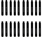 4/12/20pcs Mobile Phone Cable Winder Earphones Clip Charger Cord Organizer Management Silicone Wire Cord Fixer Holder Cable Belt