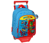 Mochila con Carro Superthings "Rescue Force" 27X33X10Cm (Safta 612376020)