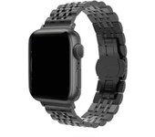 For Apple Watch Band 42mm 46mm 44mm 40mm 41mm 45mm 49mm Metal Bracelet iWatch Series 10 SE Ultra 2 Luxury Stainless Steel Strap