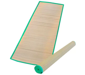 UD - Esterilla de playa de paja natural – Alfombrilla ligera y plegable - Ideal para playa,camping,fiesta,piscina