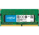 Crucial - ddr4 - 8 gb - so-dimm de 260 espigas - 2400 mhz / pc4-19200 - cl17 - 1.2 v - sin memoria intermedia - no ecc