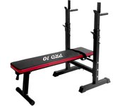 Banco de Musculación Plegable Pro10 ES-544 Fit-Force, Multifunción y Práctico