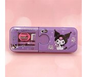 Sanrio Cartoon Stationery Pen Box Melody Kuromi Hello Kitty Cinnamoroll Pochacco Pencil Box Kids Stationery Pencil Box Wholesale