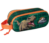 Portatodo Doble 3D Jurassic World 3D 21x8x6 Cm (Safta 822545512)