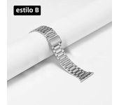 Bracelet for apple watch ultra 2 49mm band 10 9 8 7 46mm 45mm 42mm 41mm Luxury stainless steel strap iwatch se 5 44mm 40mmstrap