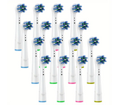 4pcs EB50 Cross Action Replacement Brush Heads For Oral B D12 D16 D100 3757 3709 pro3 pro1max electric toothbrush