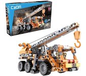 Camión grúa Cada Technic con set construcción en línea y retrofricción