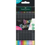 Faber-Castell Pack de 12 Lápices Colores Neon+pastel