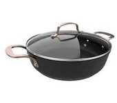 Cecotec 1103 Polka Fantasy 28 Low Pot Golden. Olla baja de 28 cm de diámetro y capacidad de 4 1 L con Revestimiento antiadherente de alta calidad. Apto para horno.