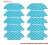 Accessories For Cecotec Conga 5490 6090 7090 Robot Vacuum Cleaner Main Side Brush Hepa Filter Mop Cloth Replacement Spare Parts