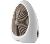 FABRILAMP Termoventilador Eléctrico Perugia Blanco/Beige 2000W 3 Funciones Termostato