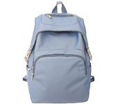 Gran capacidad de color sólido mochila estudiante universitario mochila mujer simple japonés Escuela Secundaria mochila impermeable mochila