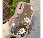 Chrysanthemum Fasion Phone Case for Samsung Galaxy A54 A53 A52 A50 A34 A33 A32 A31 A23 A22 A11 A04 A03 5G Makeup Mirror Coque