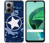 Funda Silicona para Xiaomi Redmi 10 5G diseño Camuflaje 03 Dibujos
