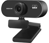 USB HD 1080P/2K Computer Camera Autofocus with Microphone PC Webcam Business Webcam for PC/Laptop Conferencing and Video Calling