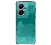 Funda Silicona Antigolpes para Vivo V29 Lite 5G diseño Acuarela 06 Dibujos