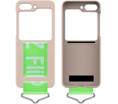 Luxury Wrist Strap Ring Holder Case for Samsung Z Flip 6 5 3 4 5G Slim Matte Shockproof Hand Chain Band Cover For Galaxy ZFlip 5