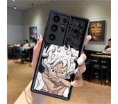 One Pieces Luffy Phone Case for Samsung Galaxy S24 Ultra S23 S25Ultra S22 S21 S20 FE S22 Plus S23FE S21+ Soft Cover Shell