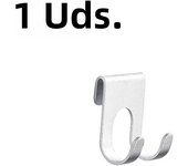 1/3pcs Aluminum Hook Shower Glass Door Hook Free Hole Towel Rack Hanger Key Organizer Bathroom plug Shaver Storage Holder Hook
