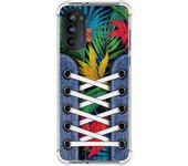 Funda Silicona Antigolpes para Motorola Moto G52 4G diseño Zapatillas 12 Dibujos