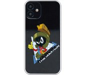 Funda original compatible con iPhone 12 Mini con un diseño de Space Jam Marvin