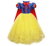 Girls Snow White Dress Kids Princess Dress Up Costumes Toddler Snow White And Huntsman Fancy Clothing Christmas Party Outfits