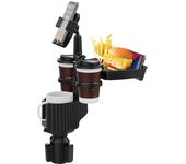 Bandeja giratorio para Coche de 360 °, portavaso, bandeja múltiple para dinner, soporte para Vagos, estante de almacenamiento