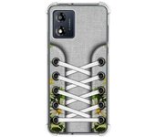 Tumundosmartphone Funda Silicona Antigolpes Motorola Moto E13 Diseño Zapatillas 08 Personalizada