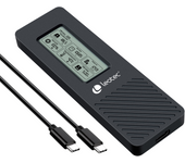 Leotec CAJA EXTERNA PARA DISCOS M.2 NVME CON PANEL LCD