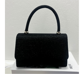 Bolso de Fiesta Brillante con asa medidas 19.5 x 13 cm