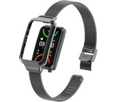 Metal Watch Strap For OPPO Band 2 Stainless Steel Mesh Bracelet Smart Watch Band For OPPO Smart Band2 Accessories Wristband