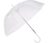 Octogonal Clear Dome Umbrella, 87.5 cm, transparent, Clear