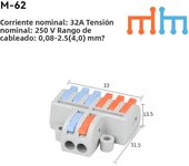 10/30/50 PCS Mini Fast Wiring Cable Connectors Universal Compact Splitter Electrical Conductors Push-in Home Terminal Block