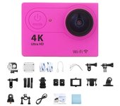 Ultra HD 4K Action Camera 720P/30FPS WiFi Underwater Cameras Waterproof Helmet Bicycle Video Recording Cameras Outdoor Sport Cam