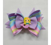 New Rainbow Mermaid Hair Clips For Baby Girls Handmade Fish Scales Children Hairpin Kids Boutique Barrettes Hair Accessories