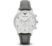 Reloj Hombre Armani AR1861 43mm Cuero Acero Inoxidable 5ATM