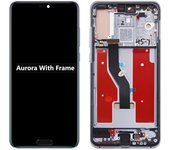 6.1'' Display For Huawei P20 Pro LCD Display Frame Touch Screen Digitizer Assembly For Huawei P20 Pro CLT-L09 CLT-L29 LCD Screen