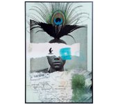 Adda Home Cuadro Pavo Real 80x4x120 Cm - Decoración de Pared con Toque de Estilo y Personalidad