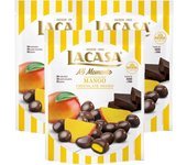 Lacasa Lote de 3x Bolsitas Mi Momento Mango con Chocolate negro 115G