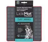 LickiMat Playdate Tuff Rojo, Anti-schling-matte para Perros, Nuevo
