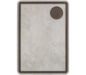 Arcos Tablas - Tabla de Salsas - Fibra de Celulosa y Resina 33 x 23 cm y 6,5 mm de espesor - Color Blanco