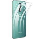 Funda OnePlus 8 (5G) Carcasa Gel TPU Silicona Transparente GTR + Protector Pantalla Cristal Templado Movilear